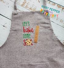 Load image into Gallery viewer, Let&#39;s Bake Some Sh*t Applique machine embroidery design (4 sizes included) DIGITAL DOWNLOAD