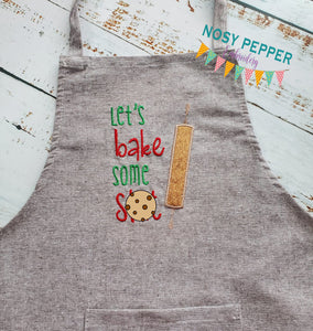Let's Bake Some Sh*t Applique machine embroidery design (4 sizes included) DIGITAL DOWNLOAD