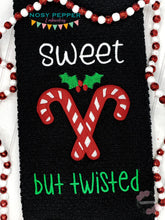 Load image into Gallery viewer, Sweet But Twisted Applique machine embroidery design DIGITAL DOWNLOAD