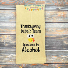 Load image into Gallery viewer, Thanksgiving Debate Team machine embroidery design DIGITAL DOWNLOAD