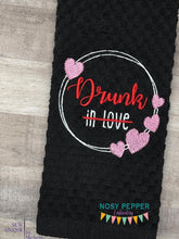 Load image into Gallery viewer, Drunk in love machine embroidery design 5 sizes included DIGITAL DOWNLOAD