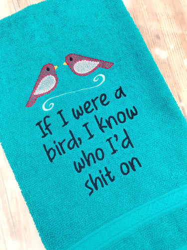 If i were a bird embroidery design (4 sizes included) machine embroidery design DIGITAL DOWNLOAD