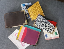 Load image into Gallery viewer, Minimalist Wallet Collection PDF Sewing Patterns