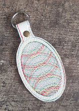 Load image into Gallery viewer, Easter Egg Snaptab 4x4 machine embroidery design DIGITAL DOWNLOAD