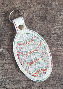 Easter Egg Snaptab 4x4 machine embroidery design DIGITAL DOWNLOAD