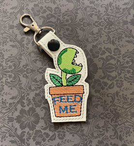 Feed me Snaptab 4x4 machine embroidery design DIGITAL DOWNLOAD