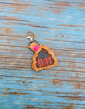 Load image into Gallery viewer, Sh*t Snap Tab Set of 4 machine embroidery design DIGITAL DOWNLOAD