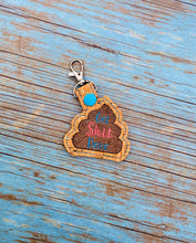 Load image into Gallery viewer, Sh*t Snap Tab Set of 4 machine embroidery design DIGITAL DOWNLOAD