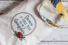 Load image into Gallery viewer, Wish I was a Gangster 5 sizes included machine embroidery design DIGITAL DOWNLOAD