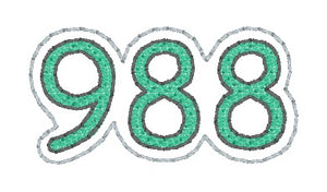 988 Snaptab with Feltie machine embroidery design DIGITAL DOWNLOAD