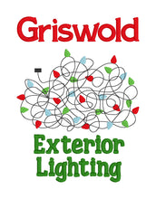 Load image into Gallery viewer, Griswold exterior lighting machine embroidery design (4 sizes included) DIGITAL DOWNLOAD