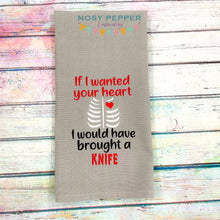 Load image into Gallery viewer, If I Wanted Your Heart machine embroidery design (4 sizes available) DIGITAL DOWNLOAD