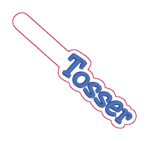 Tosser Snap tab (single & multi files included) machine embroidery design DIGITAL DOWNLOAD