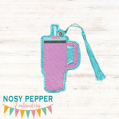 Tumbler bookmark/bag tag/ornament machine embroidery design DIGITAL DOWNLOAD