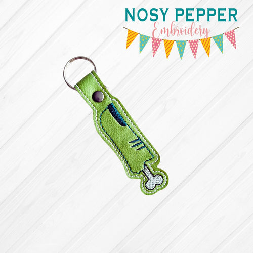 Zombie Finger Snap Tab (Single and Multi File included) machine embroidery design DIGITAL DOWNLOAD