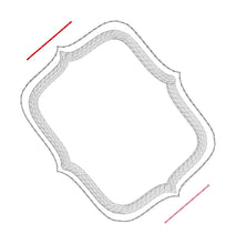 Load image into Gallery viewer, Blank Planter Band set (includes 2 versions and 3 sizes) machine embroidery design DIGITAL DOWNLOAD