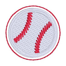 Load image into Gallery viewer, Baseball feltie machine embroidery file