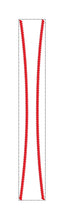 Load image into Gallery viewer, Baseball Softball Fob (2 sizes included) machine embroidery design DIGITAL DOWNLOAD