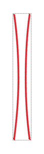 Baseball Softball Fob (2 sizes included) machine embroidery design DIGITAL DOWNLOAD