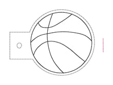 Load image into Gallery viewer, Basketball Bottle Band machine embroidery design DIGITAL DOWNLOAD