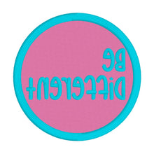 Load image into Gallery viewer, Be different patch machine embroidery design DIGITAL DOWNLOAD