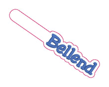 Load image into Gallery viewer, Bellend Snap tab (single and multi files included) machine embroidery design DIGITAL DOWNLOAD