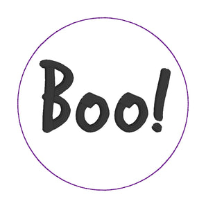 Halloween Coaster Set of 4 designs machine embroidery design DIGITAL DOWNLOAD