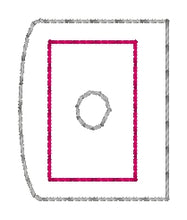 Load image into Gallery viewer, Probably not coffee bottle band machine embroidery design (DIGITAL DOWNLOAD)