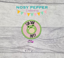 Load image into Gallery viewer, Can You Not Patch machine embroidery design