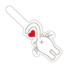 Load image into Gallery viewer, Cat Butt heart Snap tab single and multi files included machine embroidery design DIGITAL DOWNLOAD