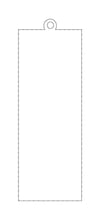 Load image into Gallery viewer, Clear ITH Bookmark 5x7 machine embroidery design DIGITAL DOWNLOAD