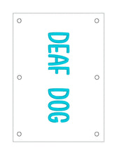 Load image into Gallery viewer, Deaf Dog Collar Wrap machine embroidery design 3 sizes included DIGITAL DOWNLOAD