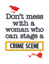 Load image into Gallery viewer, Don&#39;t Mess With A Woman Appliqué Machine Embroidery design (4 sizes included) DIGITAL DOWNLOAD