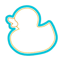 Load image into Gallery viewer, Ducky wipe and tray set (includes 2 sizes of wipes and 2 sizes of trays) machine embroidery design DIGITAL DOWNLOAD
