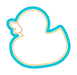 Ducky wipe and tray set (includes 2 sizes of wipes and 2 sizes of trays) machine embroidery design DIGITAL DOWNLOAD
