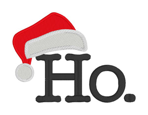 Ho machine embroidery design (5 sizes included) DIGITAL DOWNLOAD