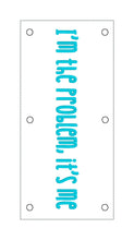 Load image into Gallery viewer, I&#39;m The Problem Collar Wrap machine embroidery design 3 sizes included DIGITAL DOWNLOAD