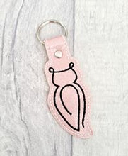 Load image into Gallery viewer, Owl Minimalist Snap tab (Single and Multi included) machine embroidery design DIGITAL DOWNLOAD