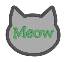 Load image into Gallery viewer, Cat patch set machine embroidery design DIGITAL DOWNLOAD