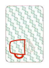 Load image into Gallery viewer, Mug applique mug rug machine embroidery design (2 versions and 4 sizes included) DIGITAL DOWNLOAD
