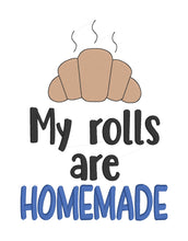 Load image into Gallery viewer, My rolls are homemade machine embroidery design (4 sizes included) DIGITAL DOWNLOAD