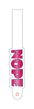 Load image into Gallery viewer, Nope sketchy Wallet tab (2 sizes included) machine embroidery design DIGITAL DOWNLOAD