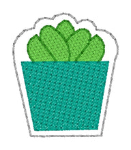 Load image into Gallery viewer, Plant Feltie machine embroidery design (single &amp; multi file included) DIGITAL DOWNLOAD