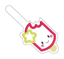 Load image into Gallery viewer, Popsicle Star applique Snap tab (single &amp; multi files included) machine embroidery design DIGITAL DOWNLOAD