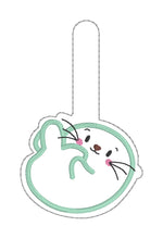 Load image into Gallery viewer, Seal snap tab machine embroidery design (single &amp; multi files included) DIGITAL DOWNLOAD