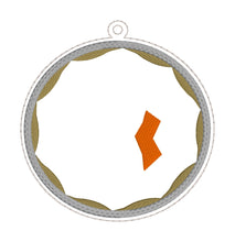 Load image into Gallery viewer, Sharon&#39;s Pie ornament machine embroidery design DIGITAL DOWNLOAD