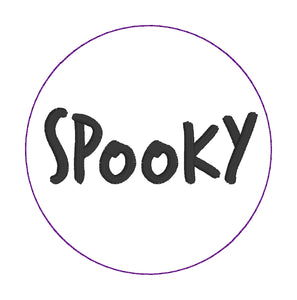 Halloween Coaster Set of 4 designs machine embroidery design DIGITAL DOWNLOAD