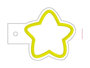 Star Bottle Band applique and blank versions included machine embroidery design DIGITAL DOWNLOAD