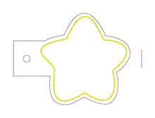 Load image into Gallery viewer, Star Bottle Band applique and blank versions included machine embroidery design DIGITAL DOWNLOAD