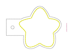 Star Bottle Band applique and blank versions included machine embroidery design DIGITAL DOWNLOAD